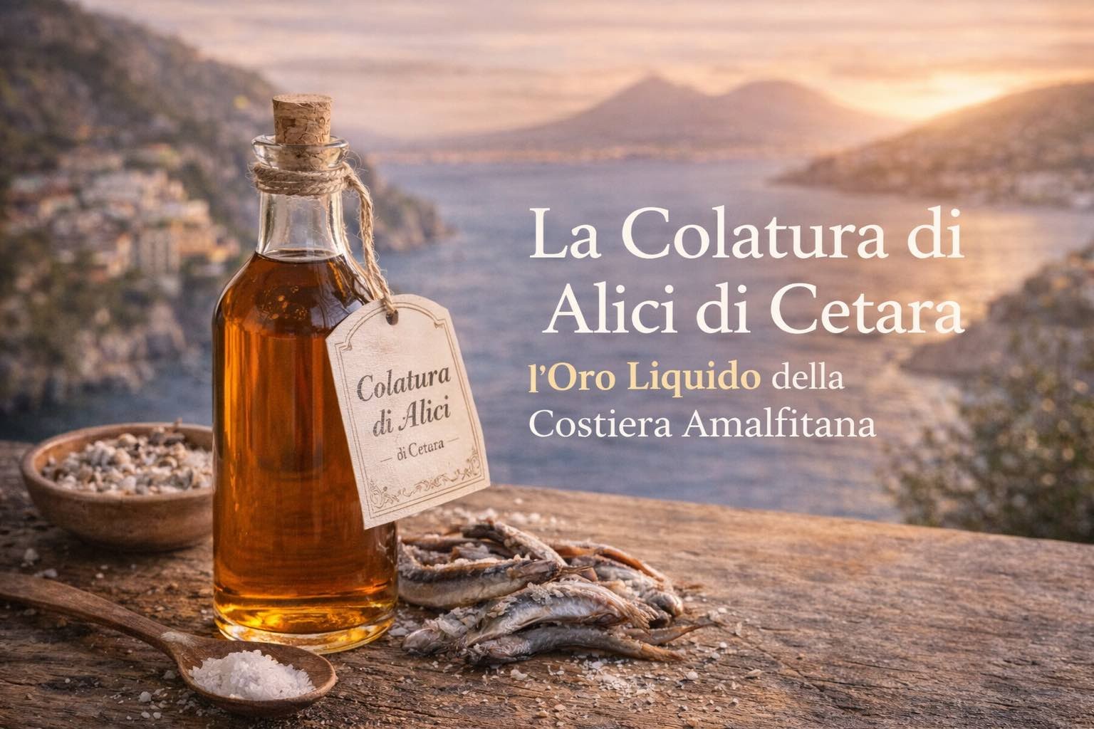 La Colatura di Alici di Cetara: l’Oro Liquido della Costiera Amalfitana
