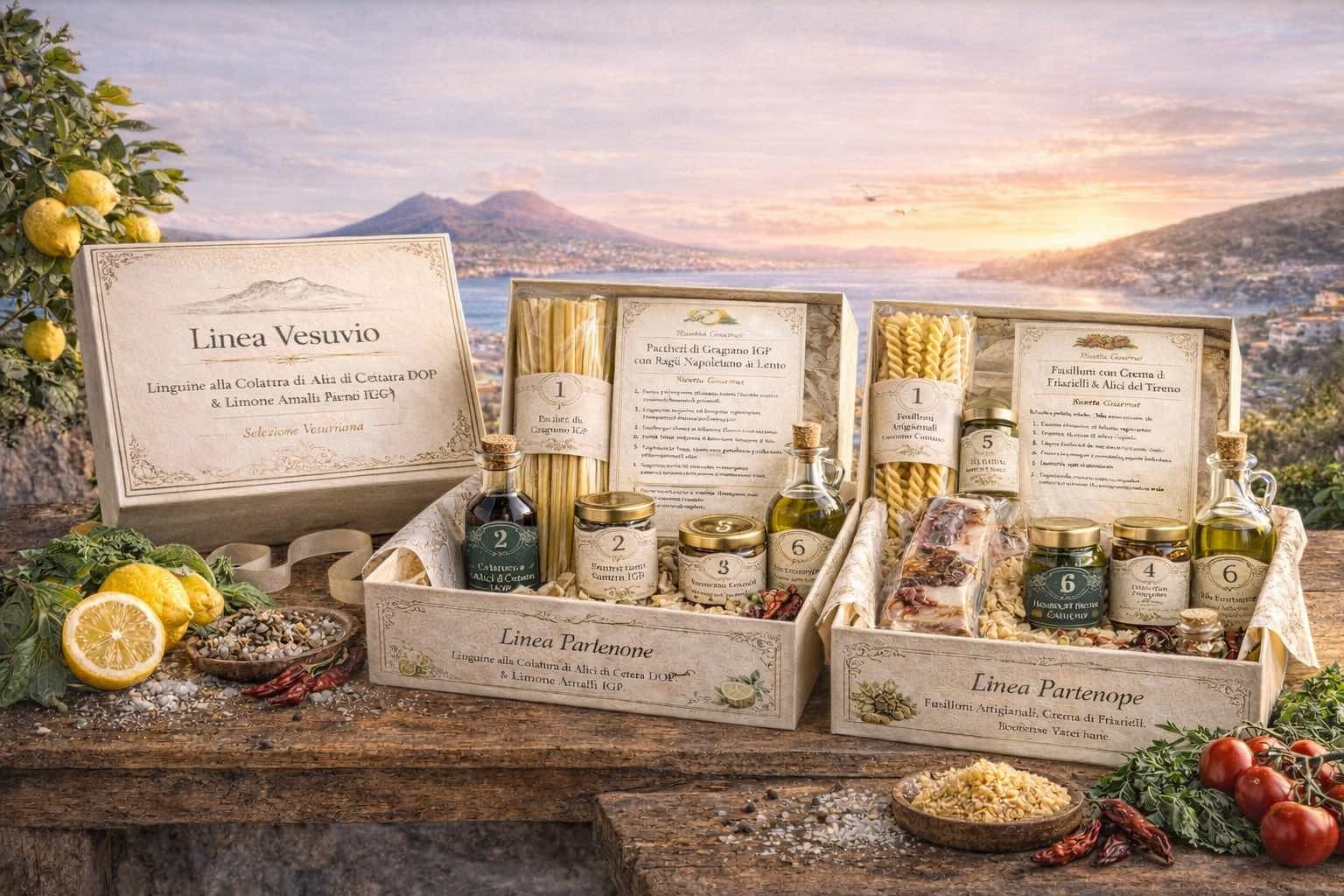 Box Gourmet Campania: l’esperienza autentica della cucina napoletana a casa tua